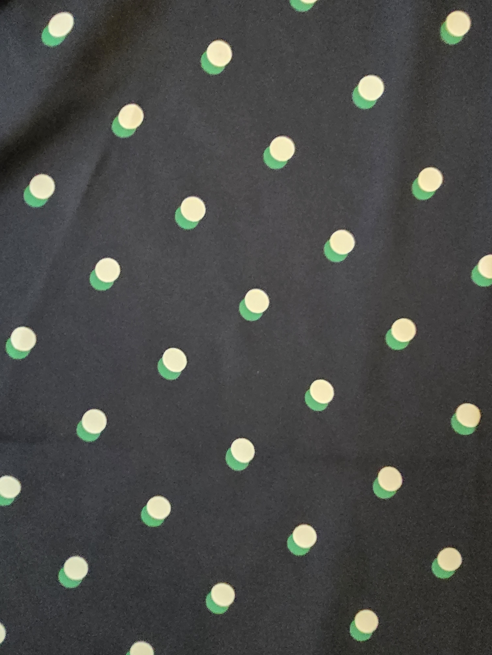 Liz Claiborne Navy Polka Dot Flutter Sleeve Blouse Plus Size 4X NWT Relaxed Fit - Picture 6 of 6